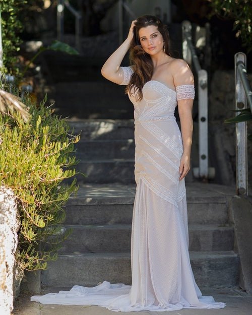 Molteno Couture wedding dress Cape Town bridal gown boho gown