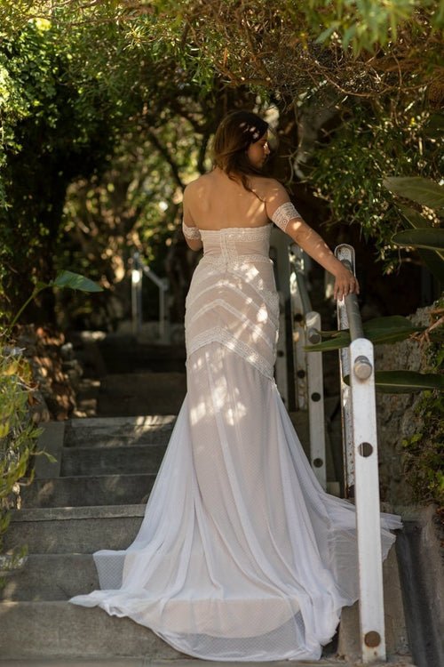 Molteno Couture boho wedding dress Cape Town bridal gown