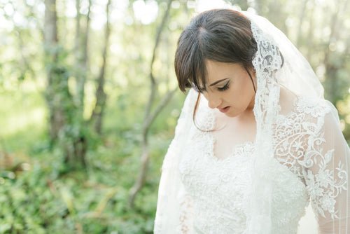 Molteno Couture designer bridal cape town wedding veil outdoor
