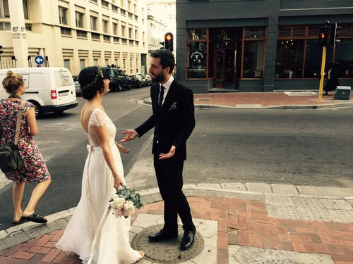 Molteno Couture designer bridal cape town vintage wedding street