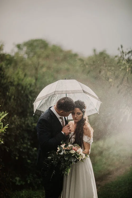 Molteno Couture designer bridal cape town couple outdoor wedding
