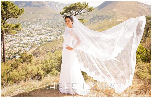 Molteno Couture designer bridal cape town muslim bride wedding Shireen Louw photography