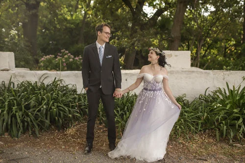 Molteno Couture designer bridal cape town bride wedding ombre couple