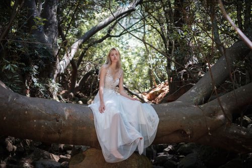 Molteno Couture designer bridal cape town bride wedding outdoor forrest