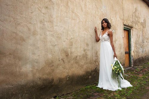 Molteno Couture designer bridal cape town outdoor