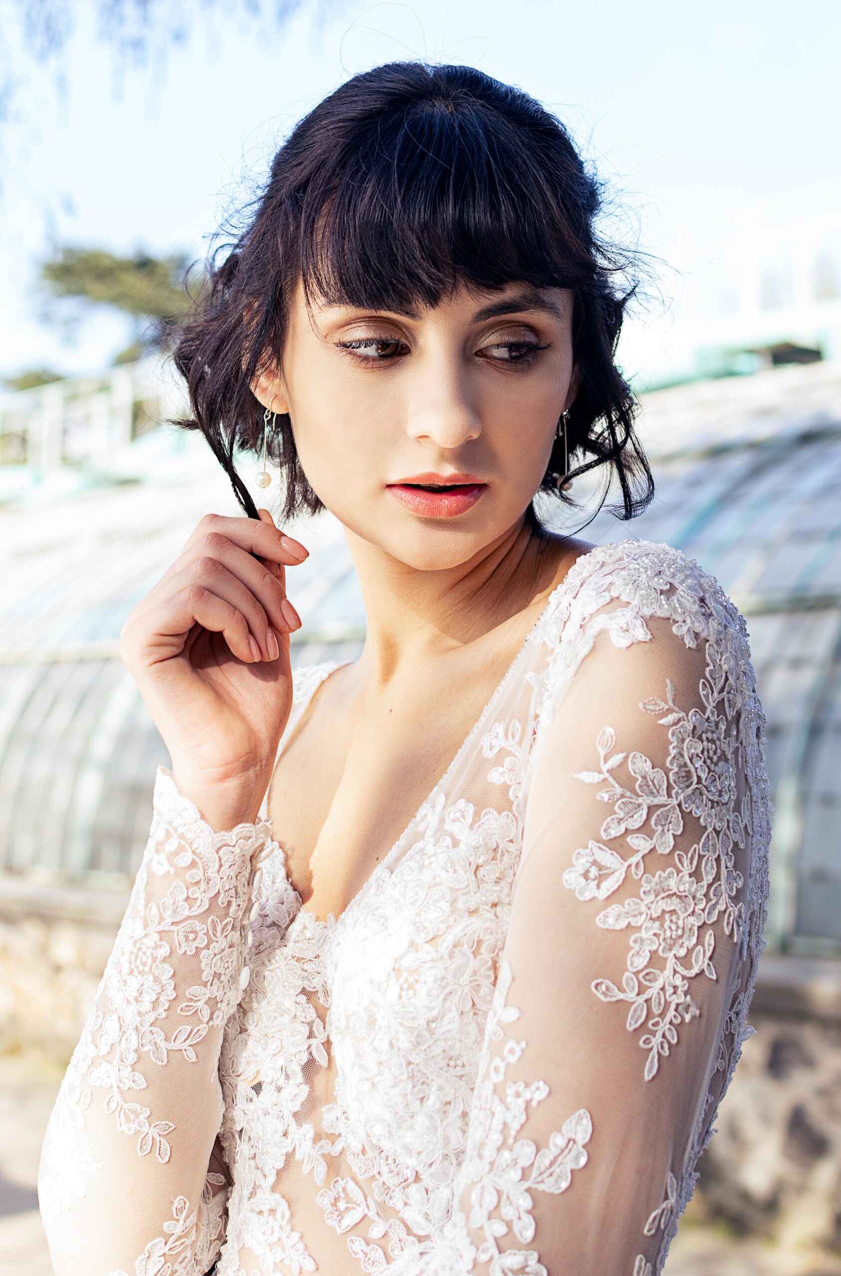 molteno couture wedding dress cape town bridal gown lace detail