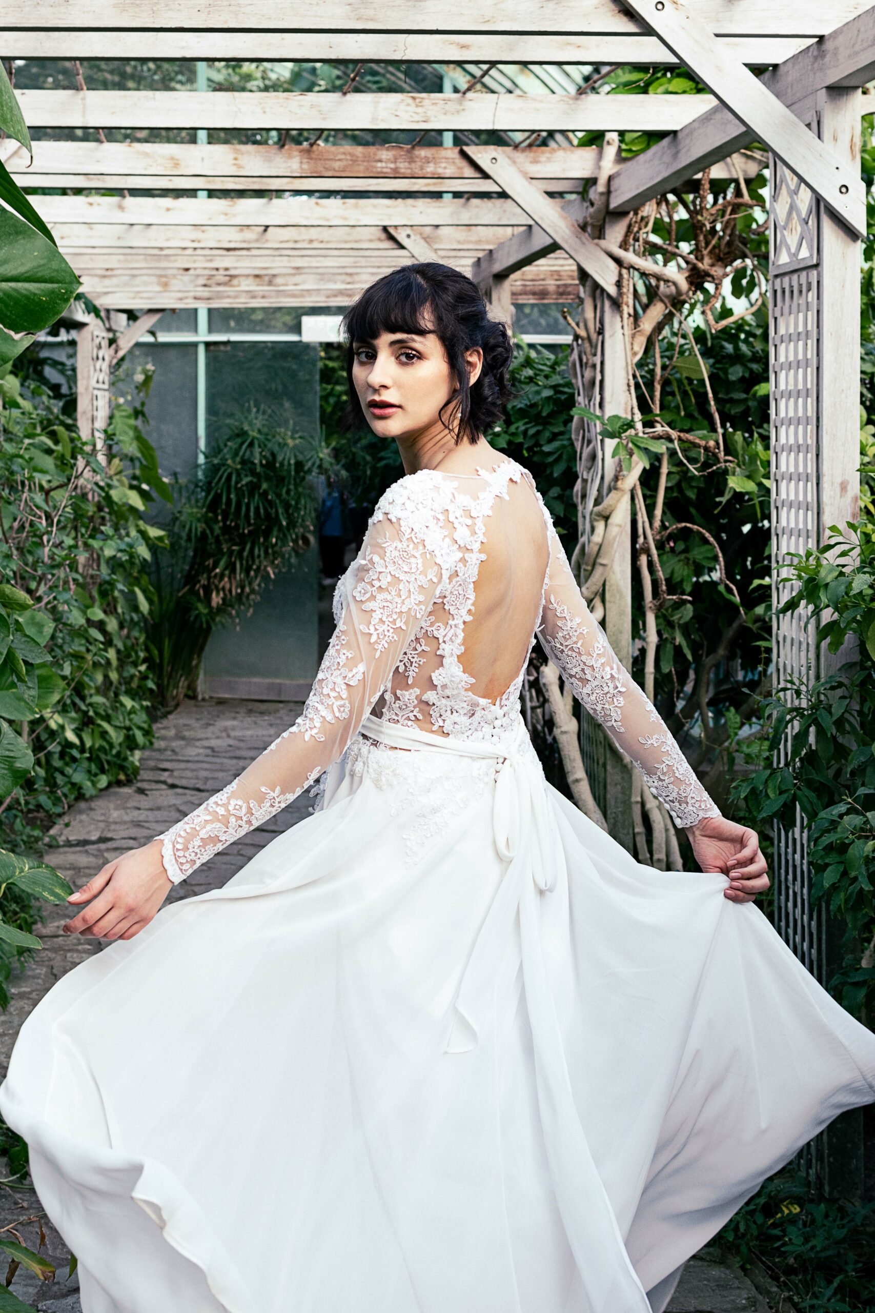 molteno couture wedding dress cape town bridal gown lace detail