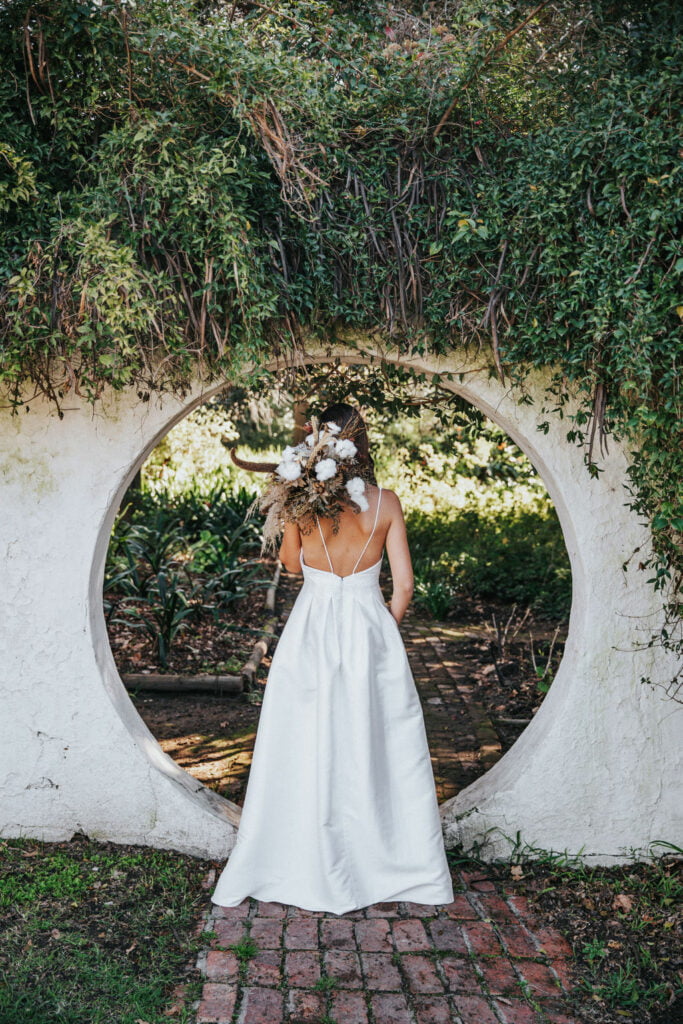 molteno couture wedding dress cape town bridal gown minimalist heather