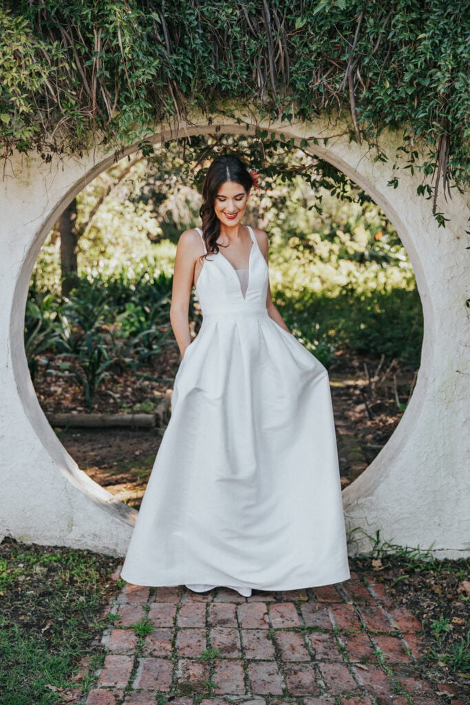 molteno couture wedding dress cape town bridal gown minimalist heather