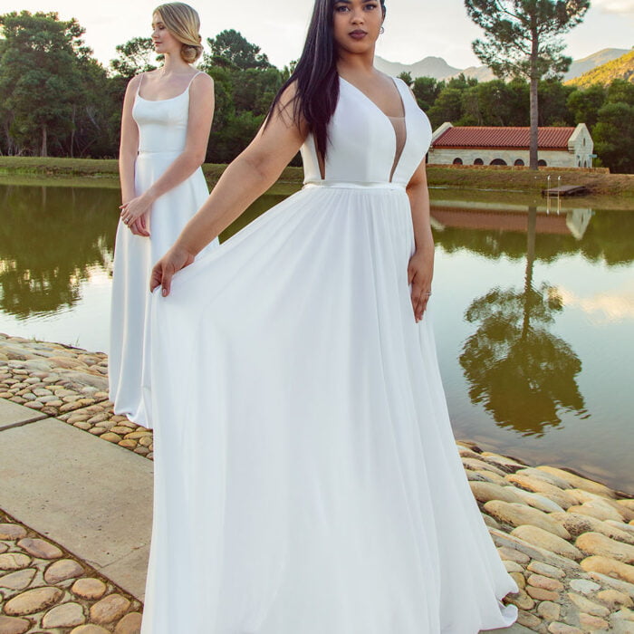Molteno Couture wedding dress designer cape town minimalist gown