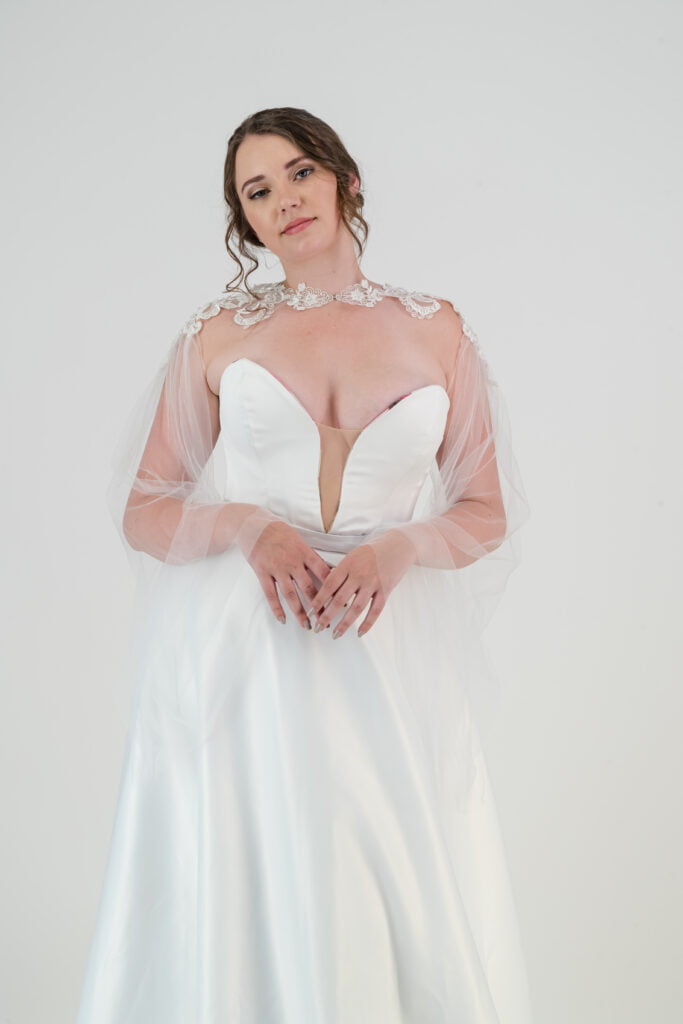 Lace Shoulder, Bridal Separates, Cape Town | Molteno Couture