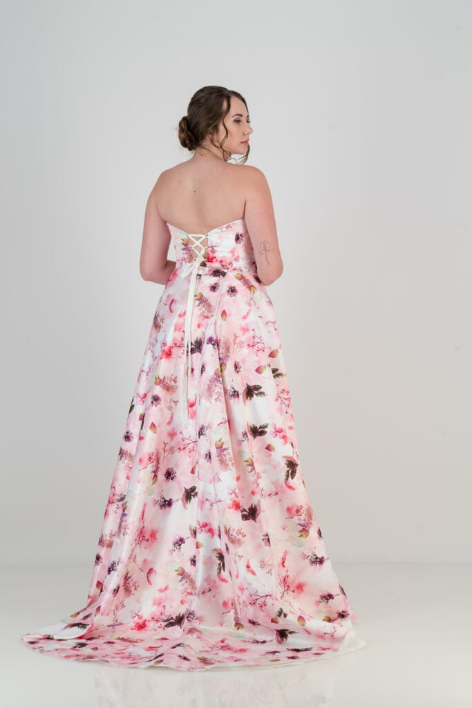 pink wedding dress cape town